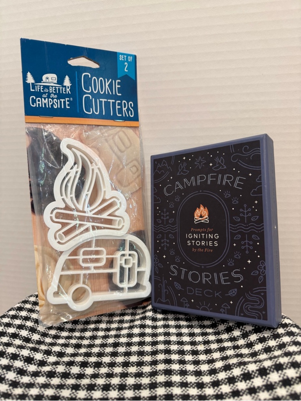 Campfire Stories,  Igniting Conversation by the Fire, campfire cookie cutter NWT
